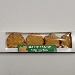 Maple Candy - 2 small holiday maple candy boxes - HOLIDAY
