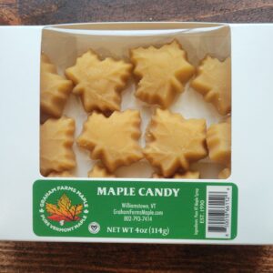 Maple Candy - 12 Small Maple Leaf Candies